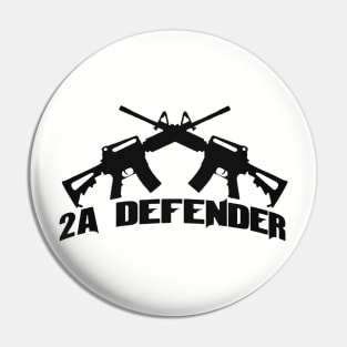 2a 2nd Amendment Pin