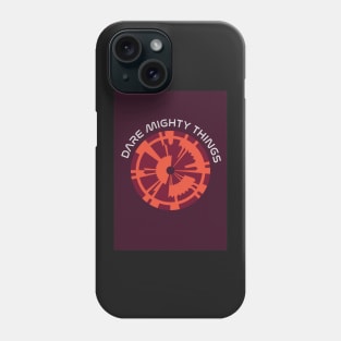 JPL/NASA Perseverance Parachute "Dare Mighty Things" Poster #5 Phone Case