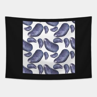 Blue mussels Tapestry