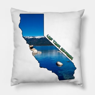 California (Lake Tahoe) Pillow