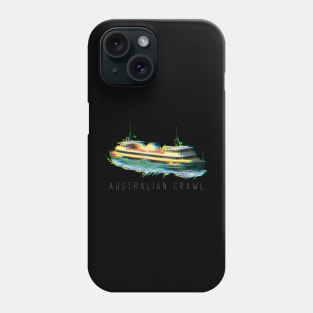 Australian Crawl - Manly Ferry (white type) Phone Case