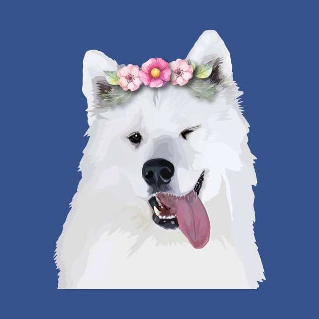 Pretty Samoyed Dog by thedailysoe