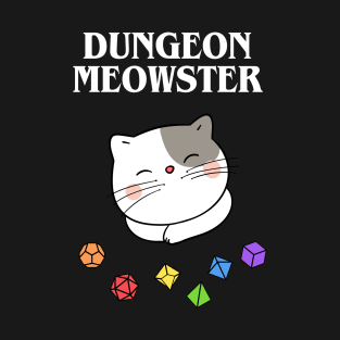 Kawaii Cat Dungeon Meowster T-Shirt