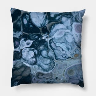 Blue marble design, gift mugs, apparel, t-shirts, hoodies and shirts Pillow