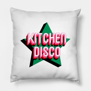 Kitchen Disco Star Pillow