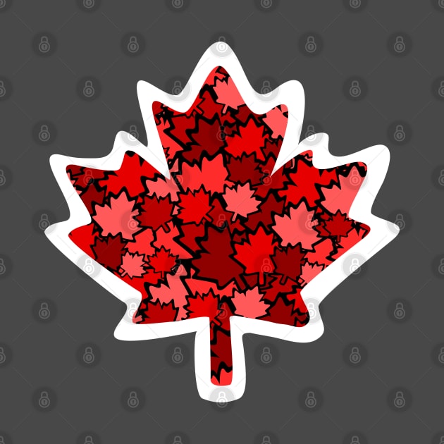 Canadian Maple Leaf - Vino di foglie by GR8DZINE