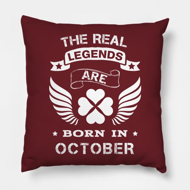 Born in October Pillow by PallKris