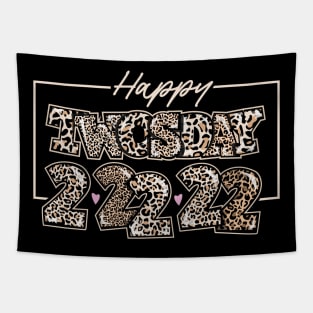 leopard twosday 2 22 22 Tapestry