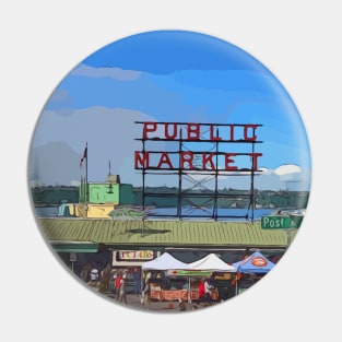 Pikes Place Market Pin