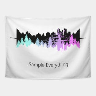 Sample Everything Music Producer Waveform Tapestry