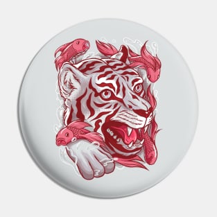 Tiger Koi Pin
