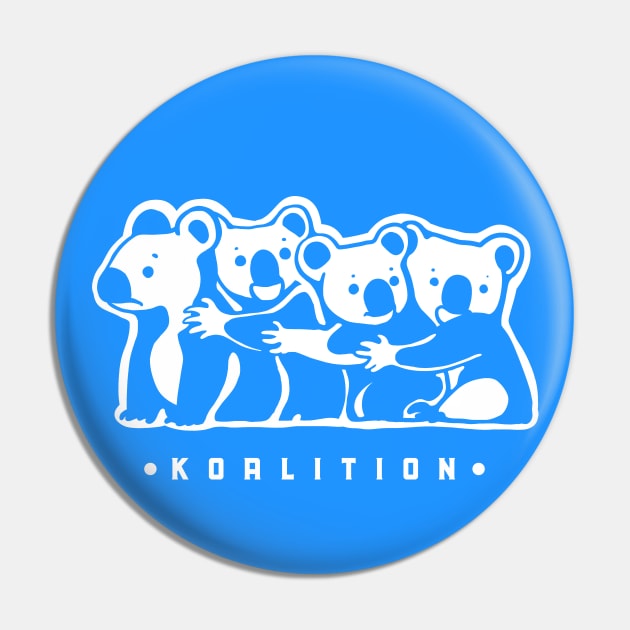 Funny coalition pun. Bunch of cute koalas in minimal style Pin by croquis design