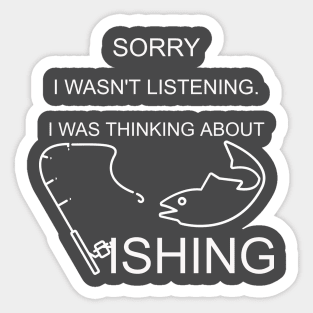 Fishing Funny Sarcasm Quotes Stickers for Sale