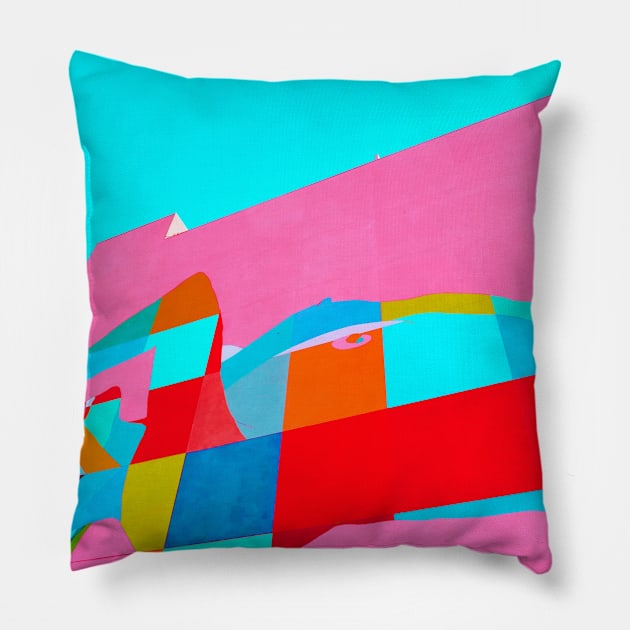 Beautiful Mural Pillow by BlackRose Store