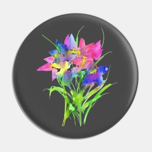 Spring flowers Pin