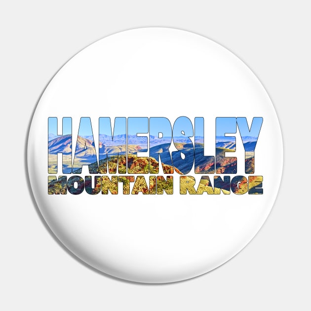 HAMERSLEY Mountain Range - Pilbara Western Australia Pin by TouristMerch