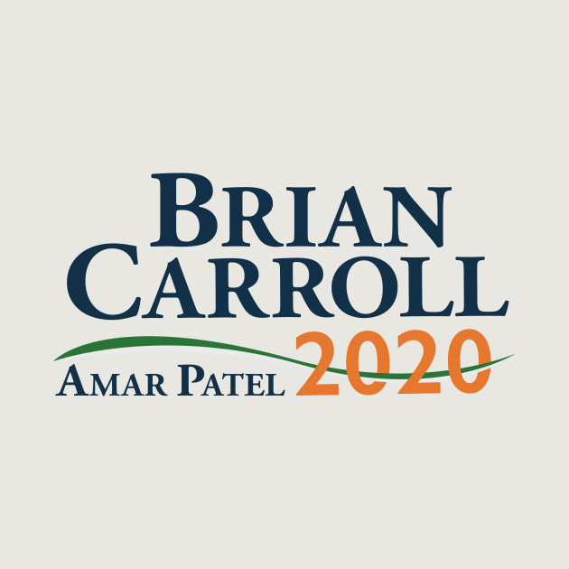 Brian Carroll Amar Patel 2020 Presidential Election Logo by ASP