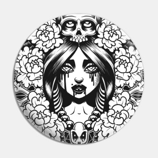 Miss Death Pin