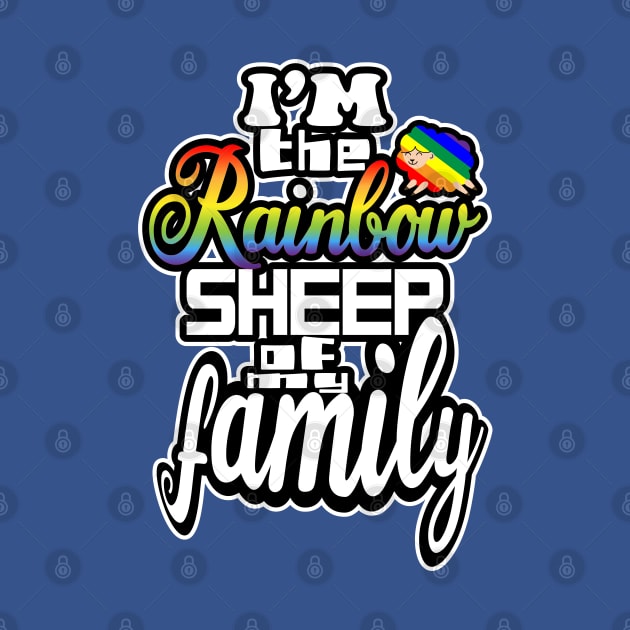 I'm the Rainbow sheep of my family! by EEJimenez