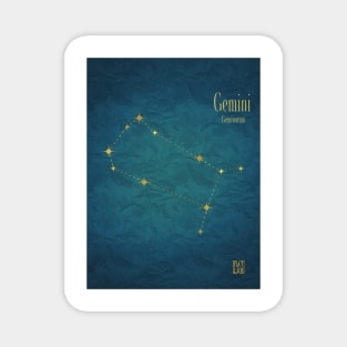 Night Sky Constellations - Gemini Magnet