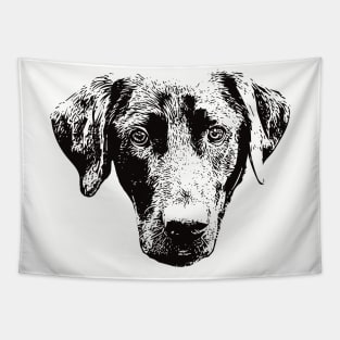 Black Labrador gift for Lab Owners Tapestry