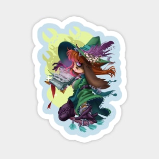 Bunny Witch Magnet