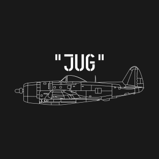 Republic P-47D Thunderbolt "Jug" T-Shirt