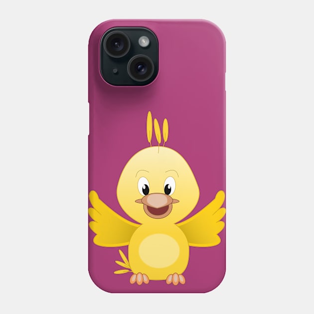 Cute little bird Phone Case by Dedoma