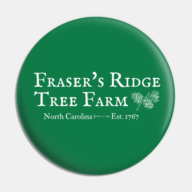 Fraser's Ridge Tree Farm Christmas Pin by MalibuSun