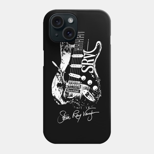 Stevie Ray Vaughan Number One Guitar Phone Case by Winmanlider