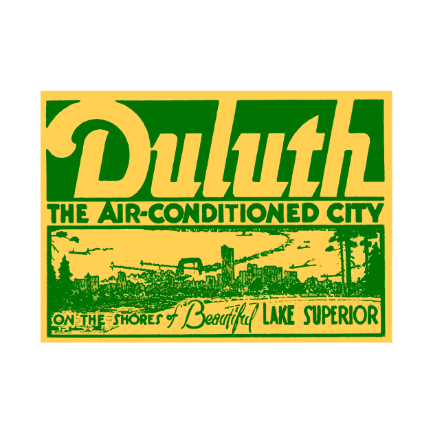 Vintage Duluth Decal by zsonn