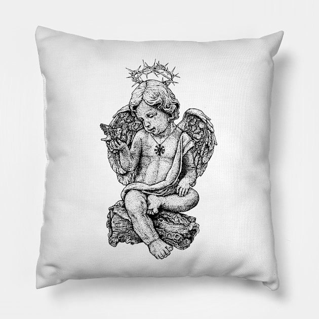 Angel Pillow by mayberus