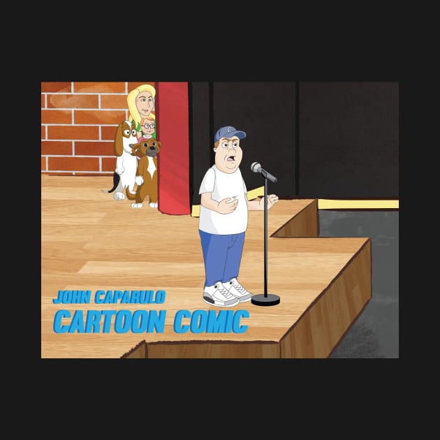 John Caparulo is CARTOON COMIC by EffinSweetProductions