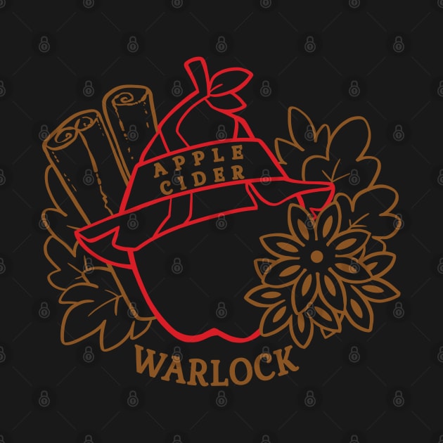 Apple Cider Warlock fancy lines by StudioBliz