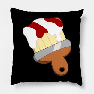 Paintbrush Pillow