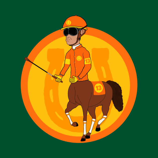 CENTAUR RACING HORSE by DRAWGENIUS