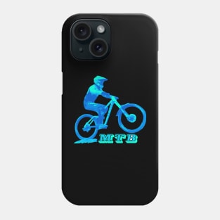 mtb downhill bke Phone Case