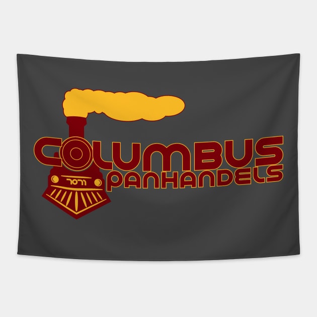 Modernized Columbus Panhandels Tapestry by 7071