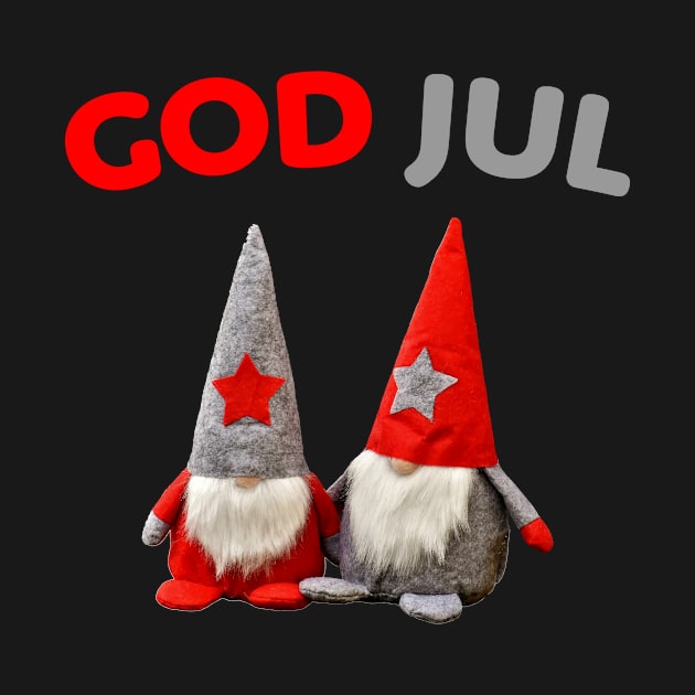 God Jul - Merry Christmas (Gnomes) by swedishprints