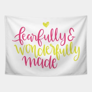 Fearfully & Wonderfully Made Tapestry