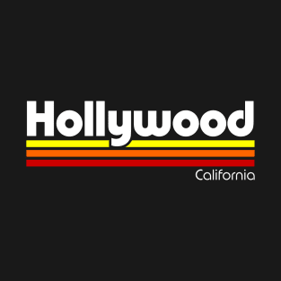 Retro Hollywood California T-Shirt