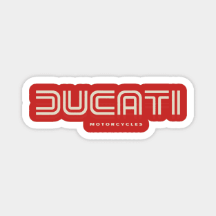 Ducati Motorcycles Italy Magnet
