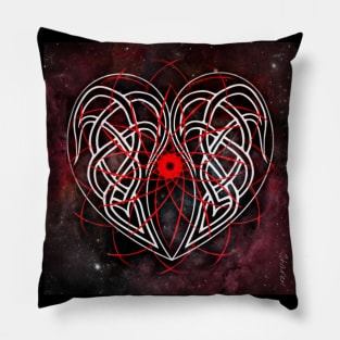 Knotart Heart of Space Pillow