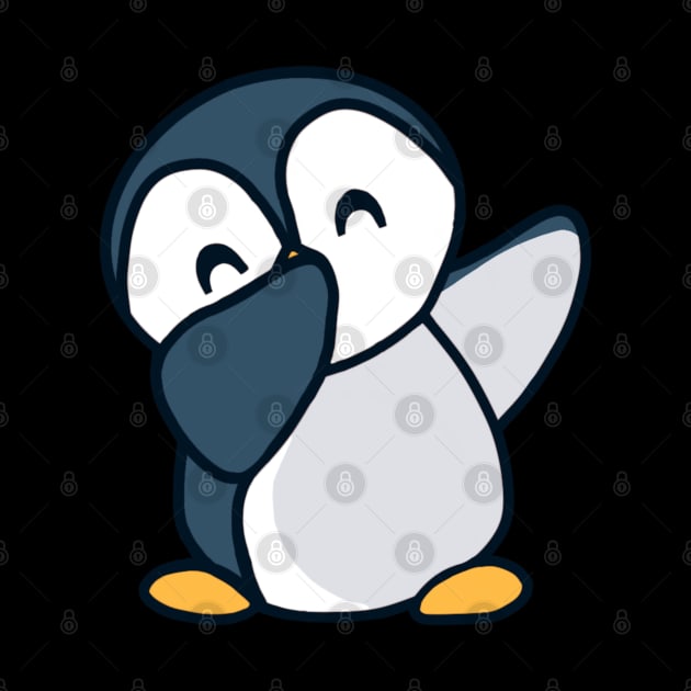 Dabbing Penguin by TheUnknown93