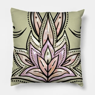 Elegant decorative mandala design Pillow