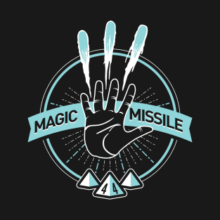 Magic Missile D&D Tshirt T-Shirt