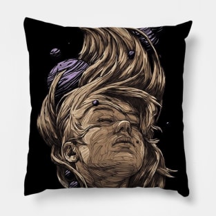 Woman Space Pillow