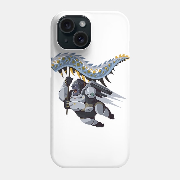 Winston Dragon Dance Phone Case by Genessis