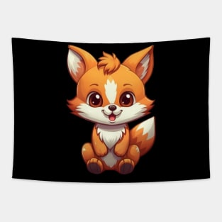 Cute Little Fox Tapestry