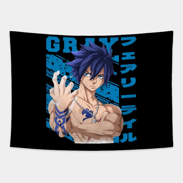 Gray Fullbuster Tapestry by ANIME FANS